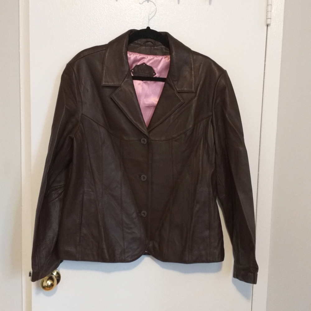 Wilsons Leather Womens Blazer Jacket